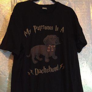 *HP inspired Dachshund tee 3x